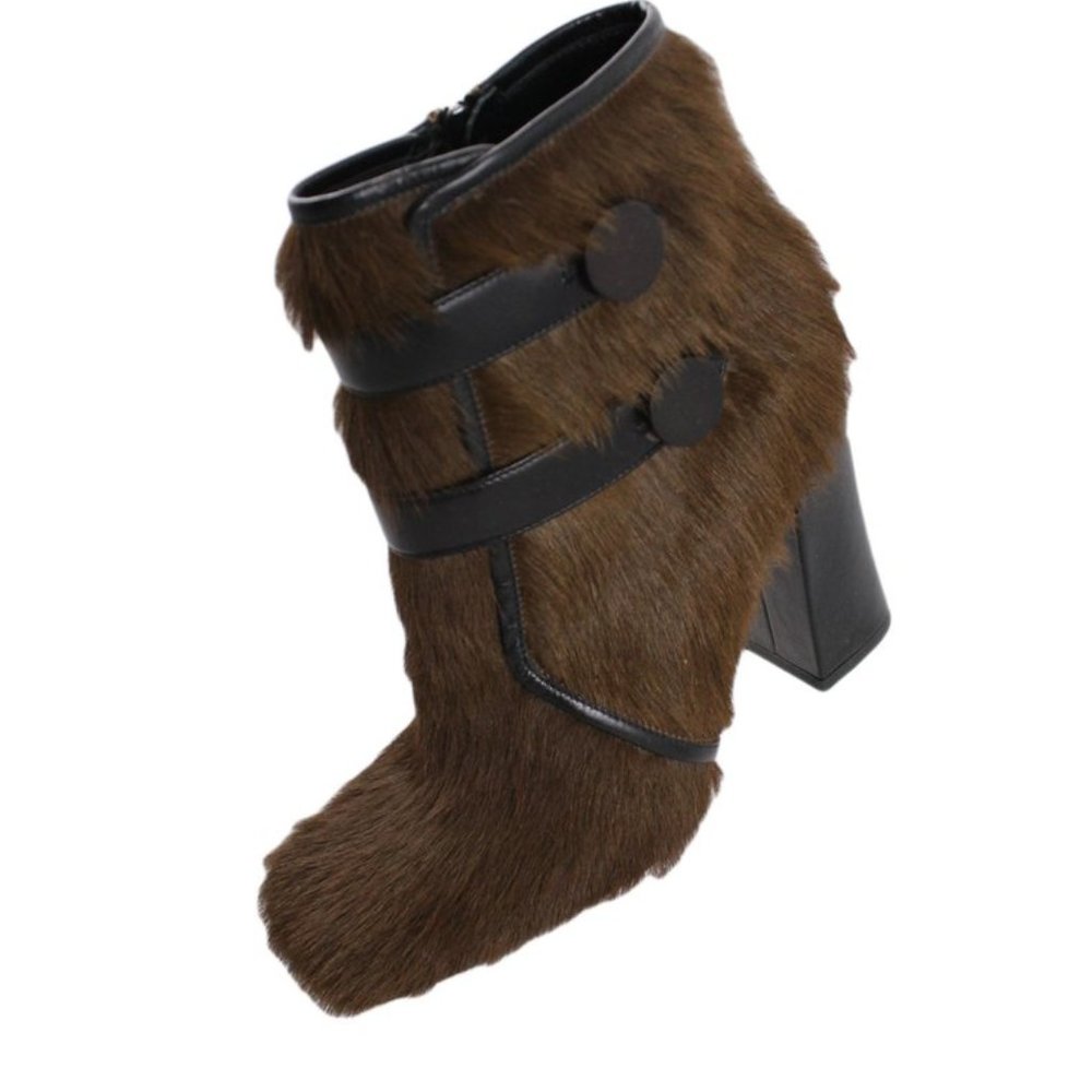 Derek Lam Fur Ankle Booties